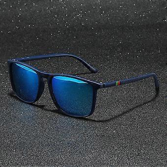 Unisex Retro Outdoor Driving Classic Colorful UV400 Square Frame Sunglasses