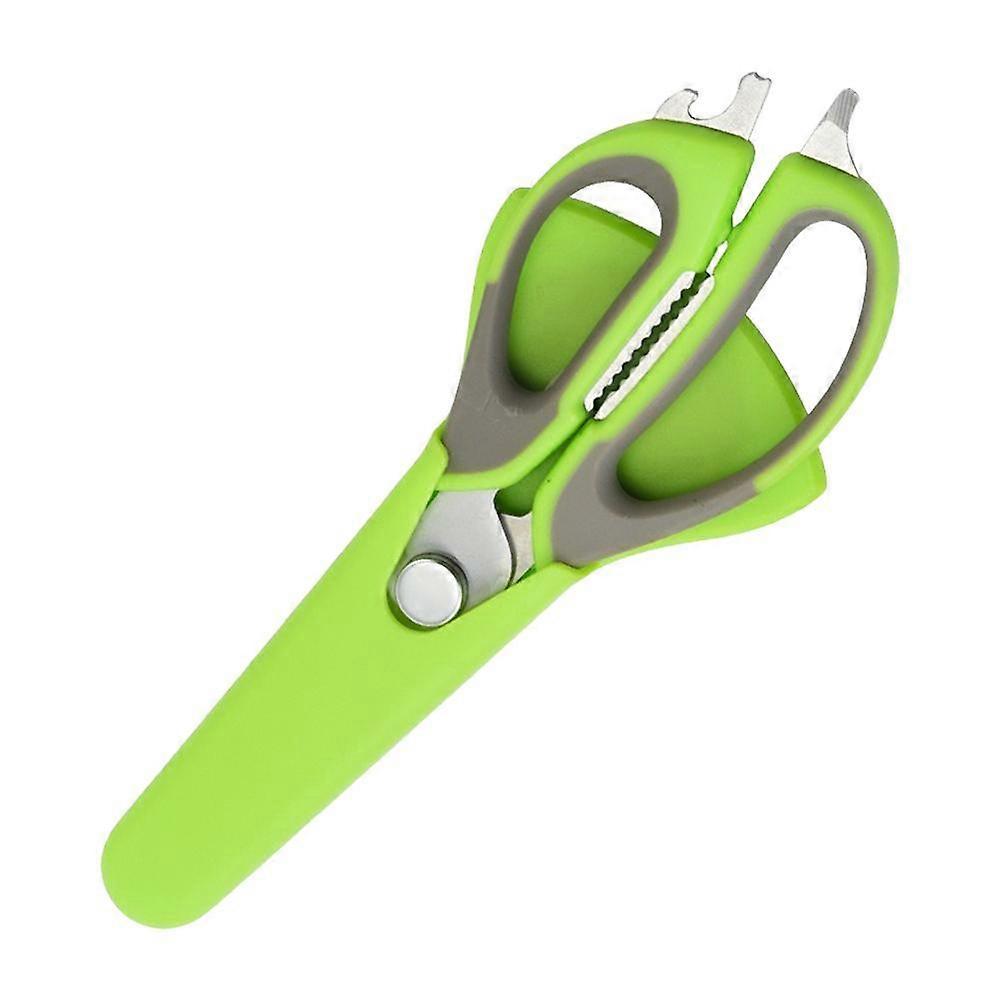 Multifunctional Kitchen Shears - Detachable Blades & Magnetic Back