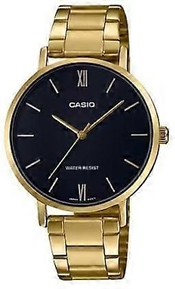 CASIO COLLECTION MINIMAL GOLD - BLACK