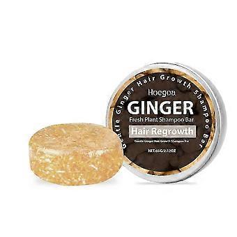 Nourishing Ginger Shampoo Soap  Daily Frizz Control , Shine Enhancer with Shea Butter, Free Radical Protection, Eco-Friendly Hair Cleanser for Soft, M