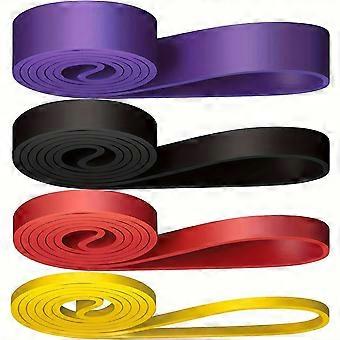 Pull Up Assistance Bands Set - 4 Resistance Bands for Muscle Training, Home Workouts & Fitness - Portable & Versatile