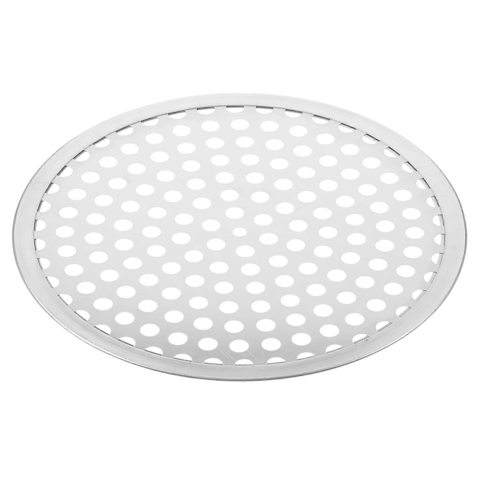 Stainless Steel Baking Pan Multi-function Pizza Plate Household Baking Tray Baking Supply