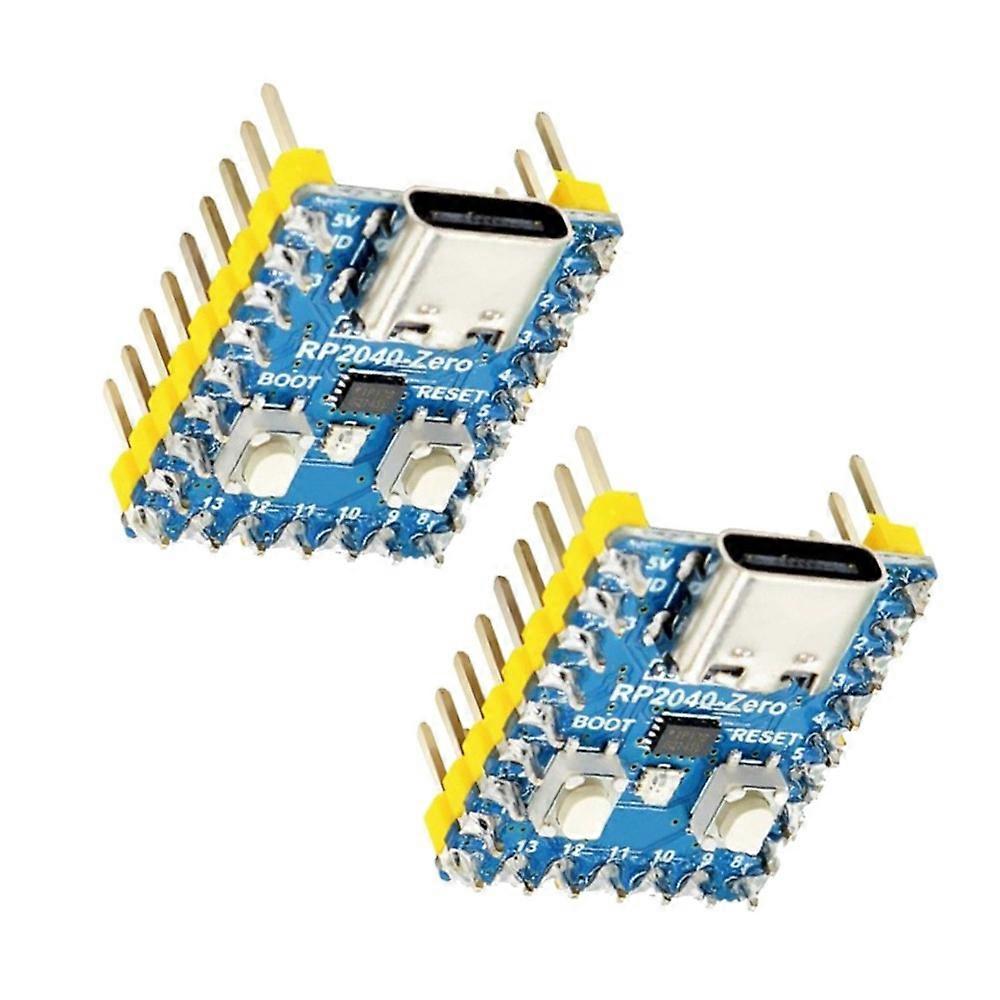 2PCS RP2040-Zero RP2040 for Raspberry Pi Microcontroller PICO Development Board Module Dual-Core M0+ Processor