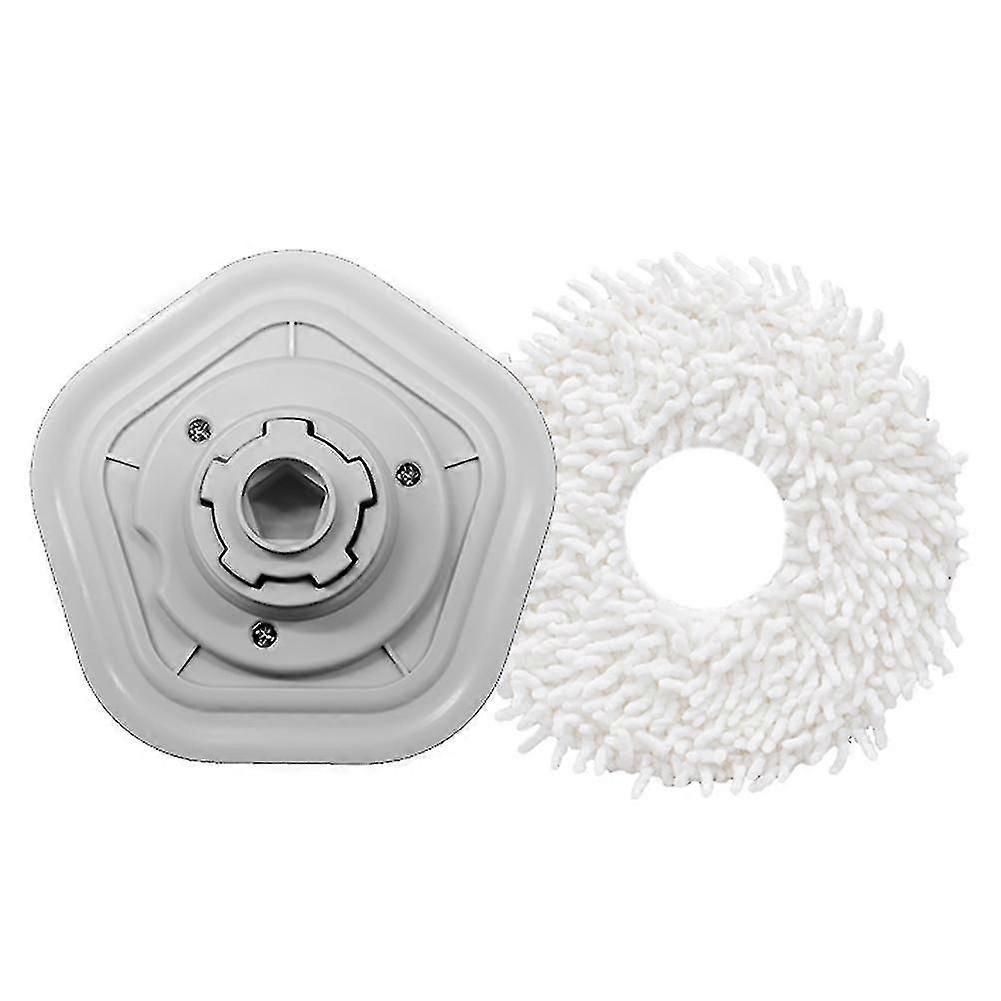 2 Pcs Upgraded Replaceable Mop Cloth And Mop Cloth Support