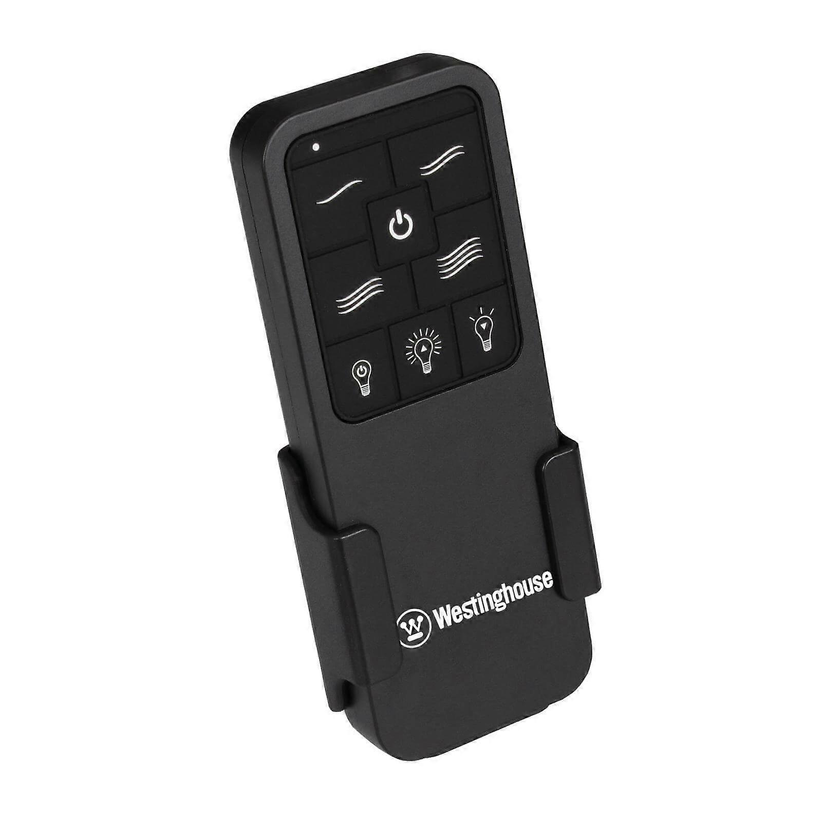 Westinghouse Backlit Ceiling Fan Remote Control Black