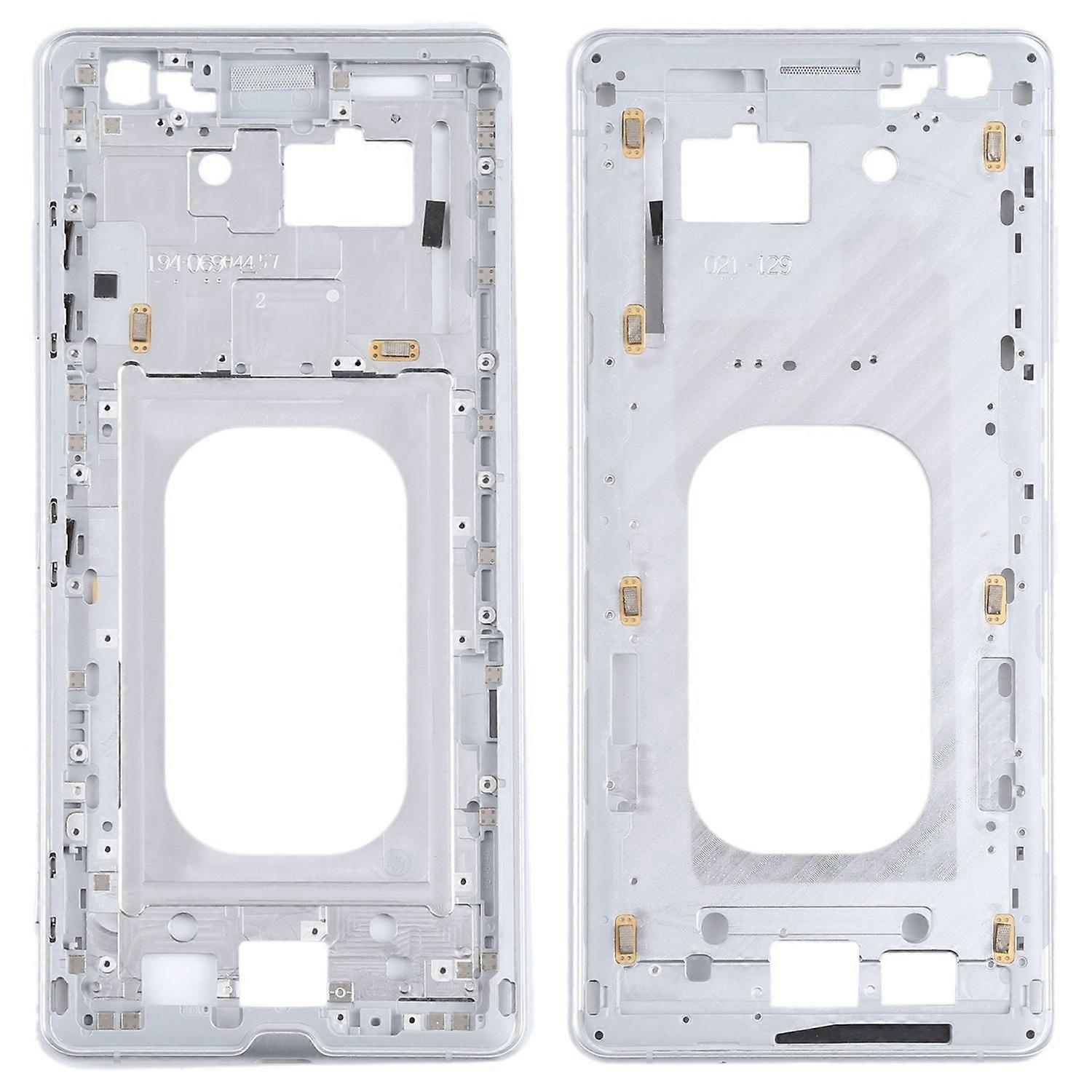 Middle Frame Bezel Plate for Sony Xperia XZ3 Silver Replacement
