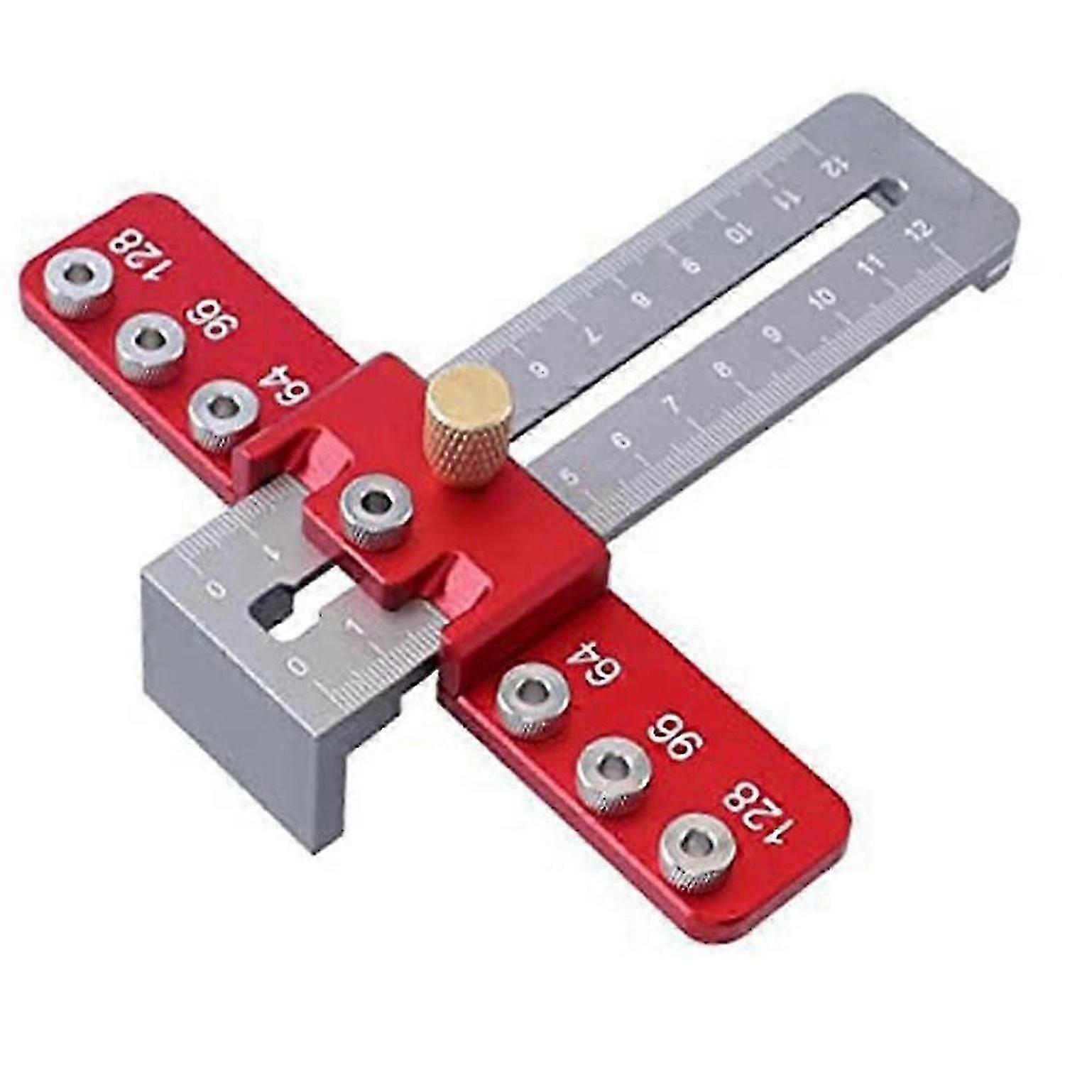 Cabinet Hardware Jig Tool,Adjustable Drill Template Guide Tool 26-27