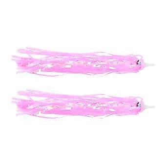 Stuurversiering voor op de fiets, een paar roze fietsaccessoires voor kinderen.