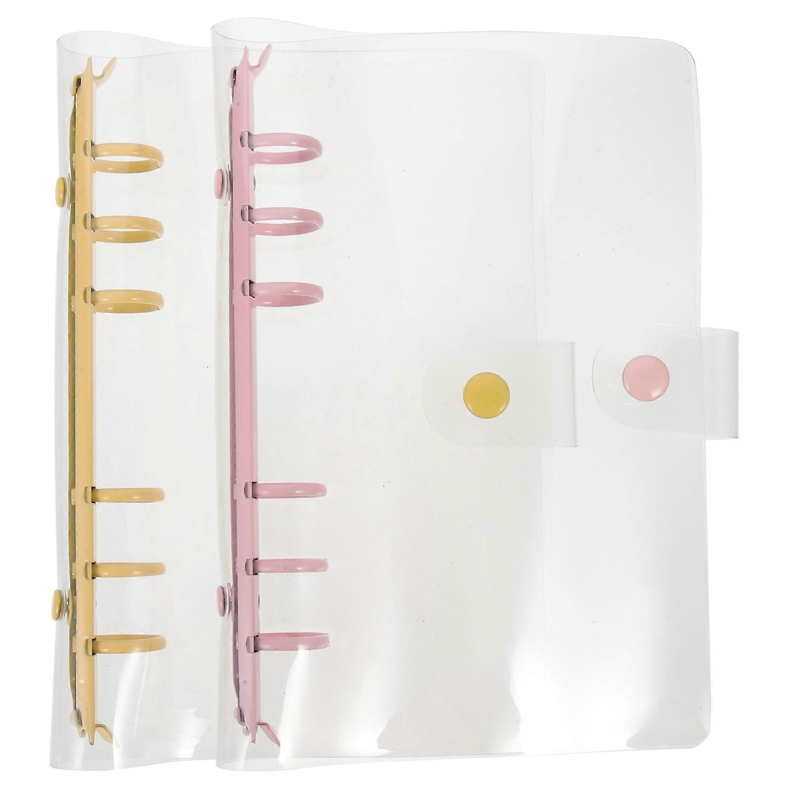 Assorted Color Plastic Binder Notebook Shell for Protection with 2Pcs Set