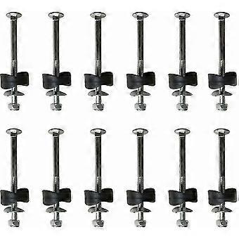 12Pcs Trampoline Spacers with Screws, Compatible with Trampoline Replacement Accessories