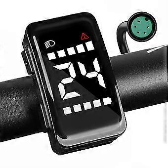 Waterdicht DZ40 mini LCD-display voor elektrische fietsmeter, compatibel met BAFANG BBS02B BBS01B BBSHD