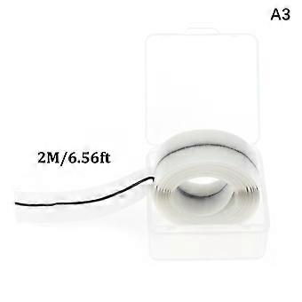 1/1.5/2 Meters Reusable Self-Adhesive False Eyelashes Glue Strip Eyelash Glue-Free Lash Adhesive Tape Professional Makeup Tools