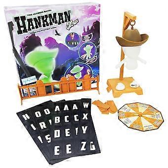 Magnetic Hangman Mystery Word Guessing Game for Kids & Families, Glow in The Dark Travel Game, Guess The Word Before Hank Falls