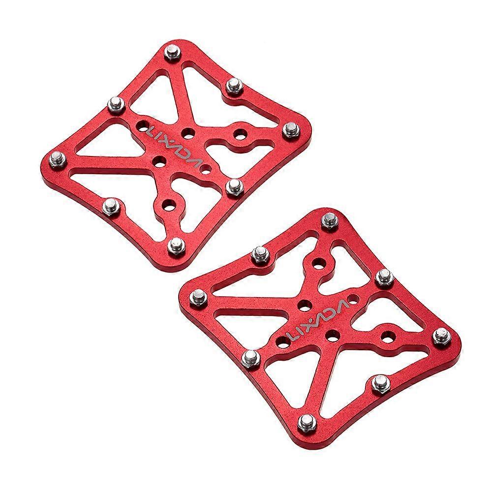 Lixada 1 Pair  Universal Clipless Pedal Platform Adapter for Clip-in Pedals
