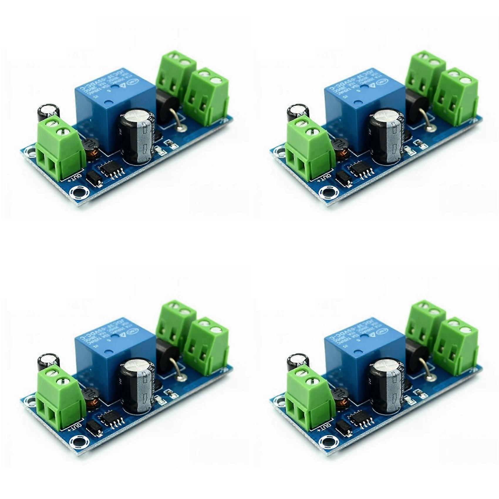 Power Supply Module 5-48V Relay Module Power-OFF Protection Module Automatic Switching Module Emergency Converter 4PCS