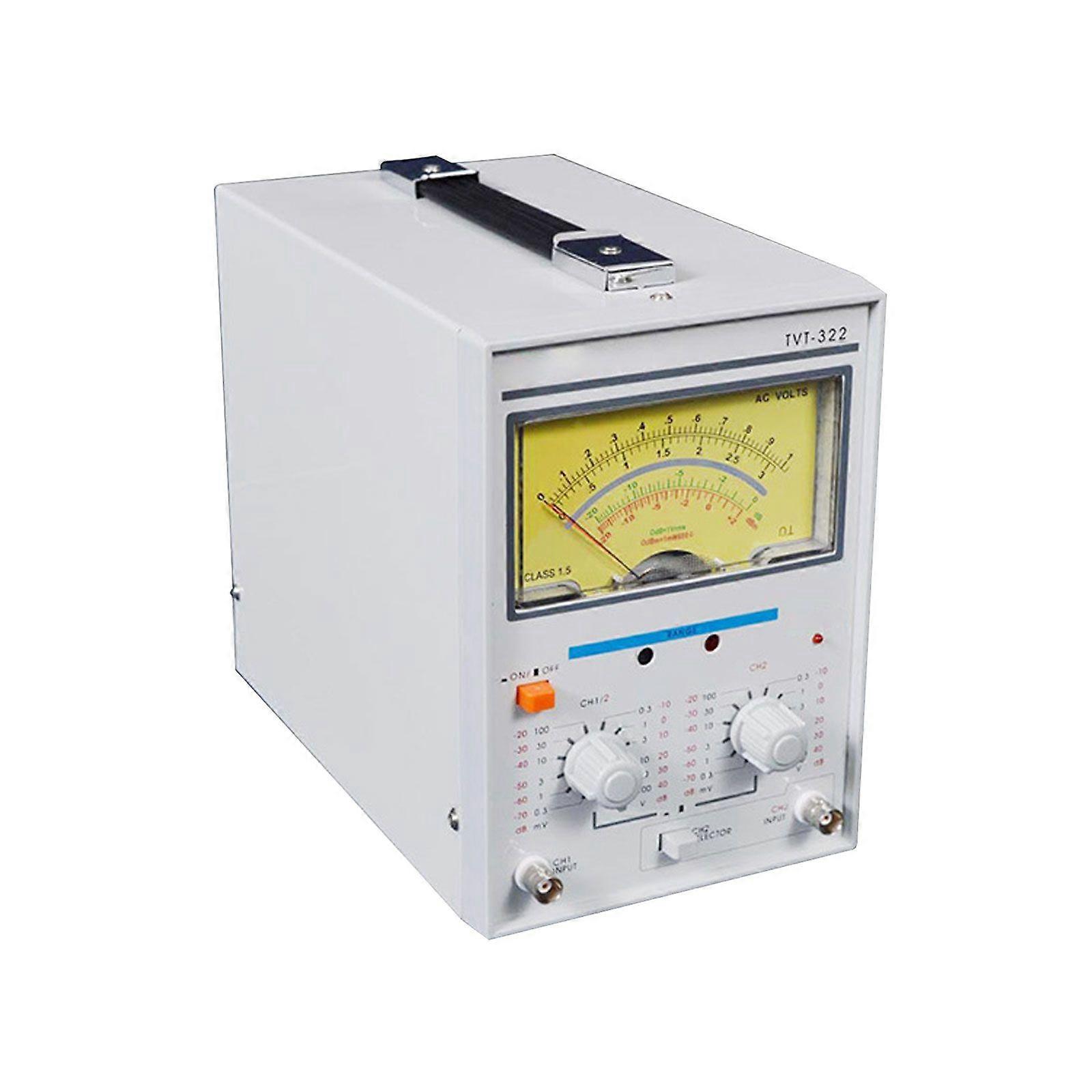 300uV-100V Double Needle Millivoltmeter Voltage Double Pointers Display 110V Fg