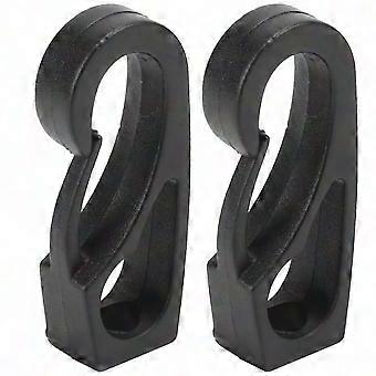 Kayak & Canoe Rope Hooks  Elastic Bungee Cords, 2 Pcs