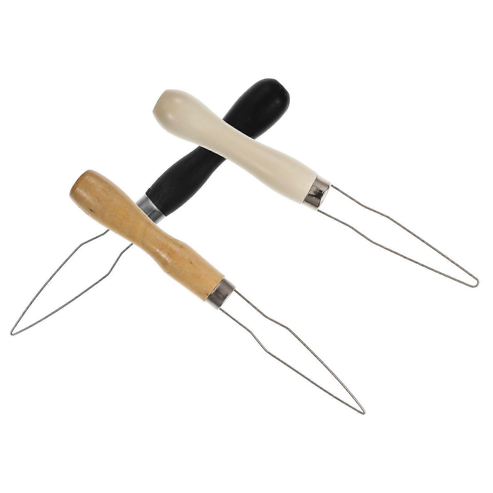 3pcs Clothes Shirts Pull One Hand Button Helper Button Hook Assist Device Tool