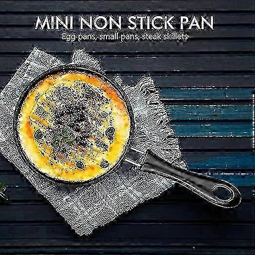 12cm Scratch-Resistant Iron Mini Frying Pan