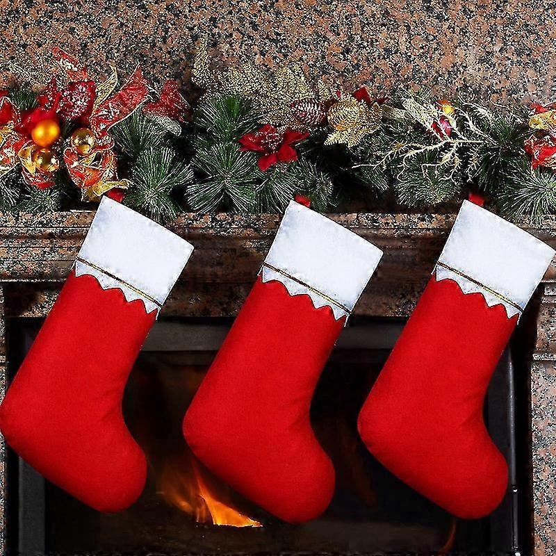 Rustic Cable Knit Christmas Stockings