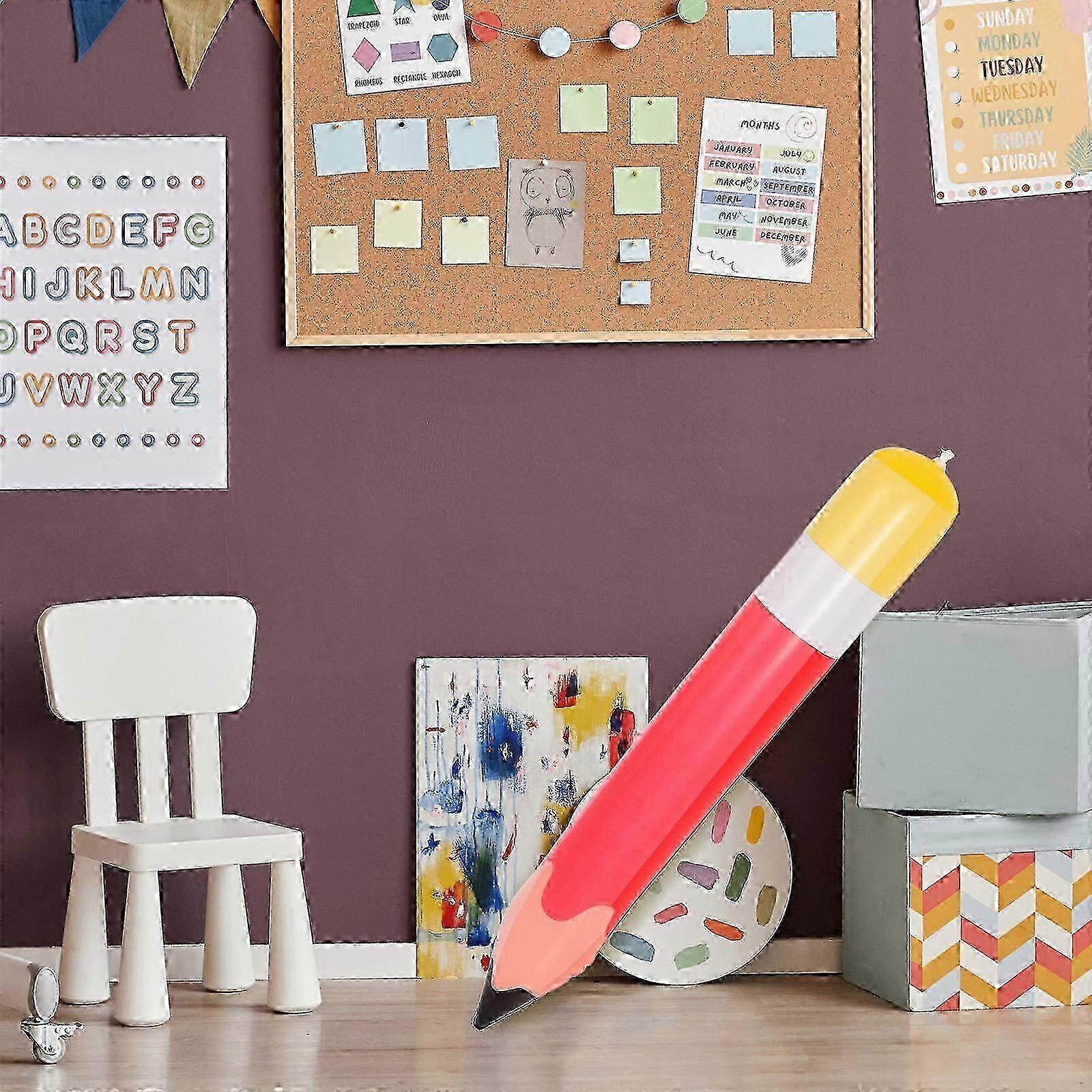 Inflatable Pencil Balloon 70cm Red