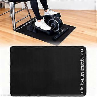 Vloerbeschermingsmat Fitnessapparatuur - Zwart 40x60 cm - Antislip PVC