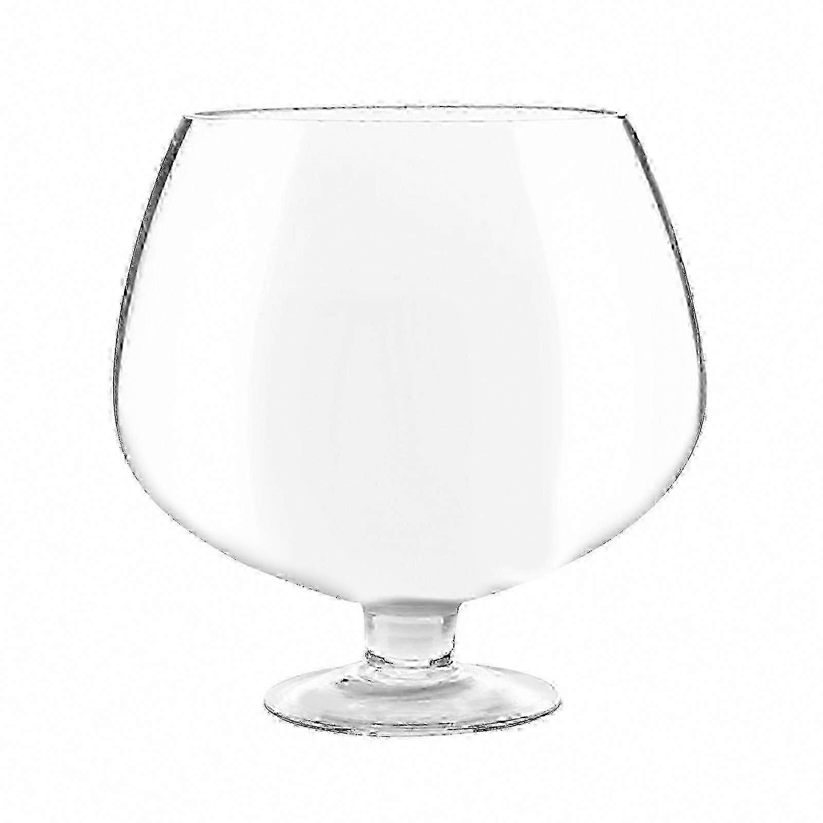 Oversized Clear Goblet Glass 23cm