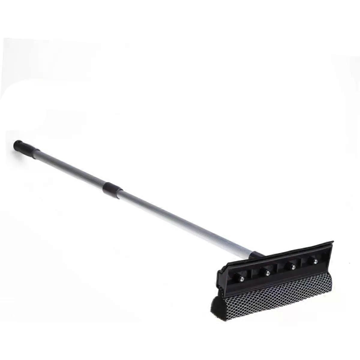 Window Cleaner Squeegee, Extendable Glass Scrubber for Home