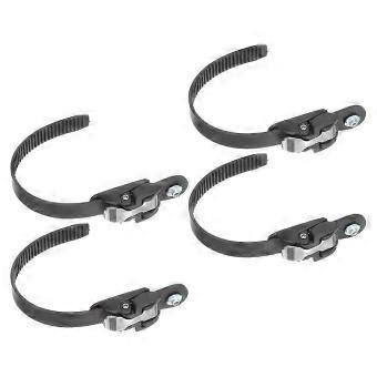 Replaceable Buckle Straps compatible with Roller Skates with PVC Material 4Pcs Pack