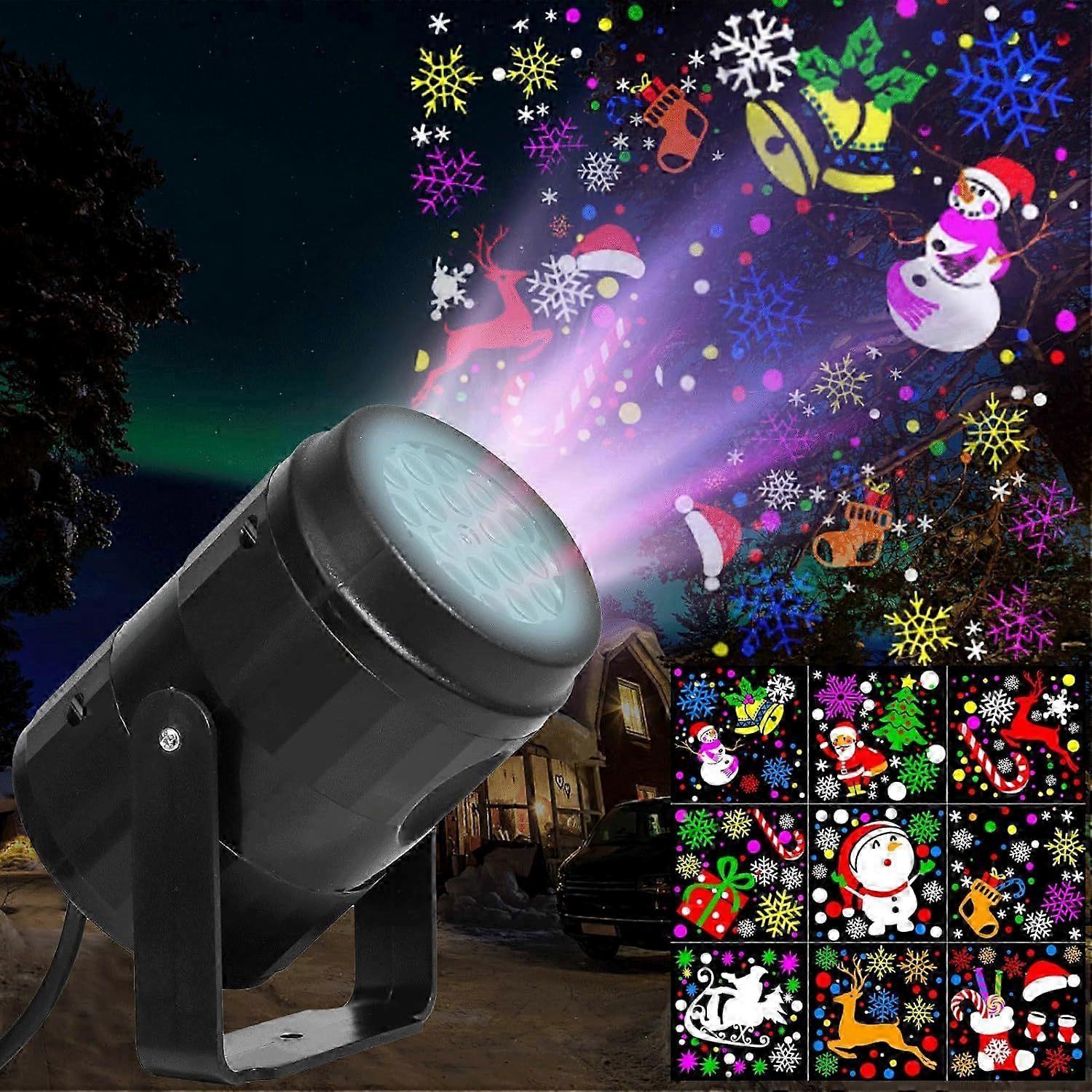 HD Christmas Projector Lamp USB Powered