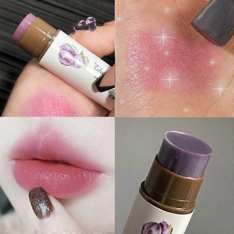 Temperature Change Lipstick with Fruity Balm