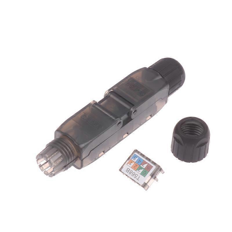 Terminal Network Extension Cable Tool-Less Extension Connector Network Extender Junction Adapter Connection Box