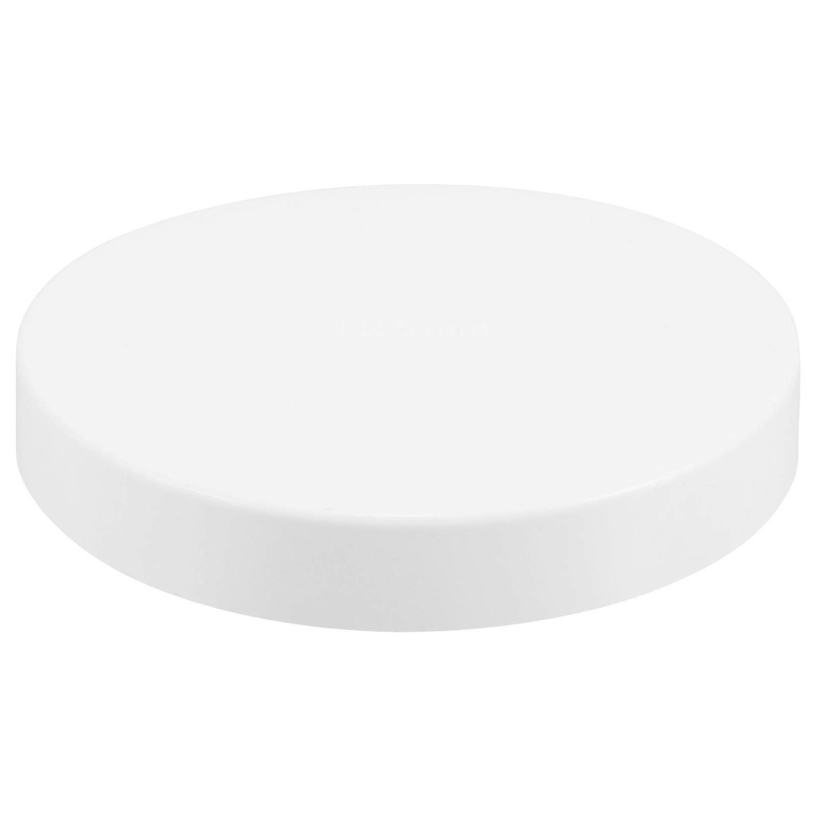 White PVC 125mm Pipe Cap