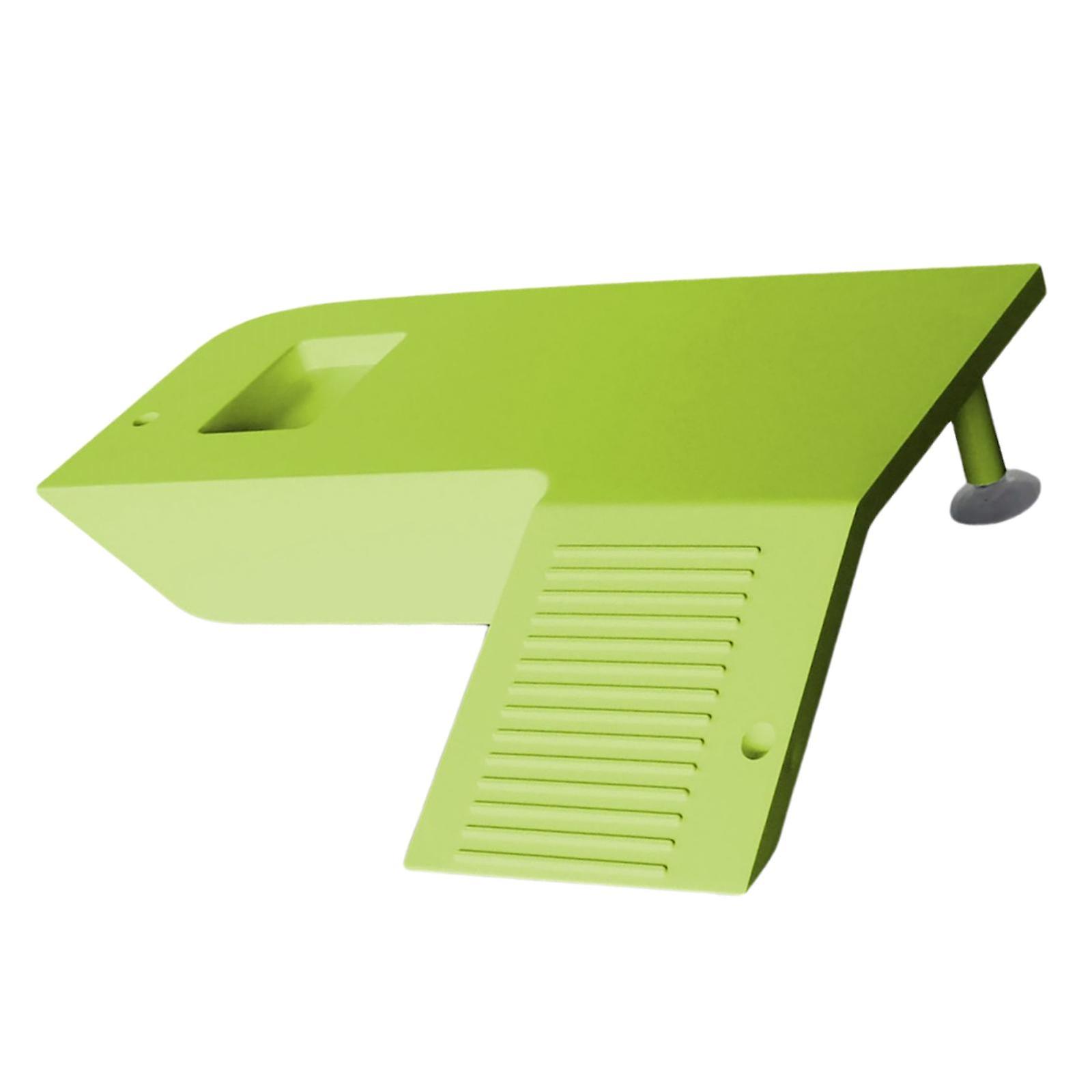 Turtle Basking Platform Floating Decor Terrarium Dock with Suction Cup Green