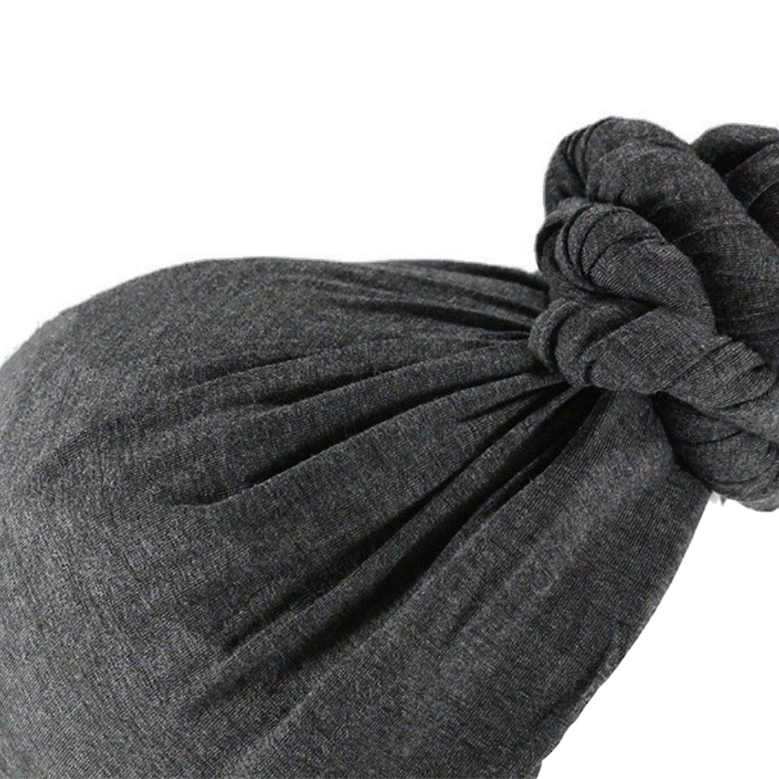 100% New,men Turban Vintage Twist Head Wraps Elastic Unisex