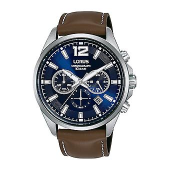 Lorus Sport Mann Analoge Herren Quarzuhr mit Rindsleder Armband RT387JX9