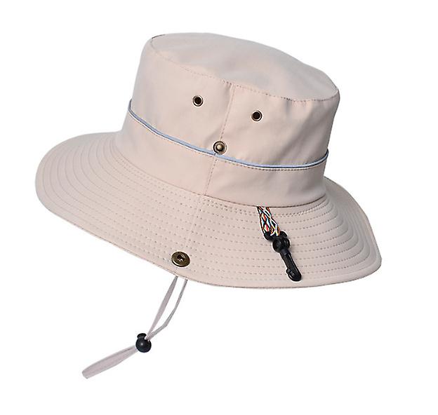 High Quality Summer Breathable Sun Hat Men's Outdoor Mountaineering Fishing Hat Large Eave Sunscreen Fisherman's Hat