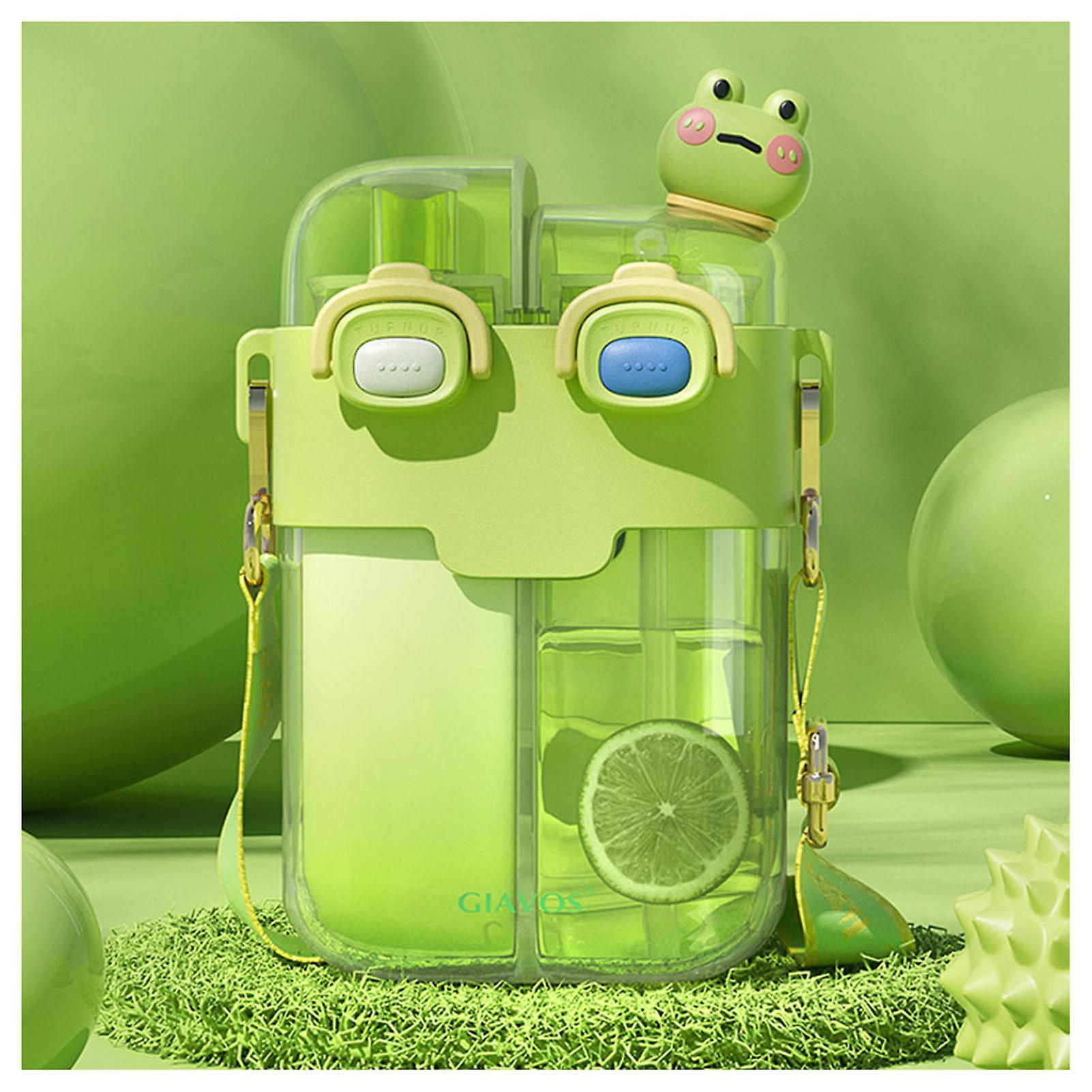 Double Drinking Cup Separate Warehouse Double Drinking Leak-proof Water Cup