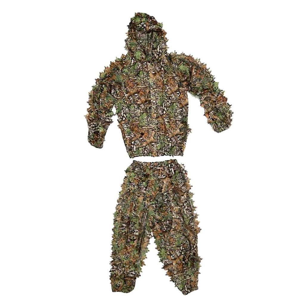 Ghillie Anzug Set Scharfschütze Zug Blatt Dschungel Wald Wald Tarnung Erwachsene