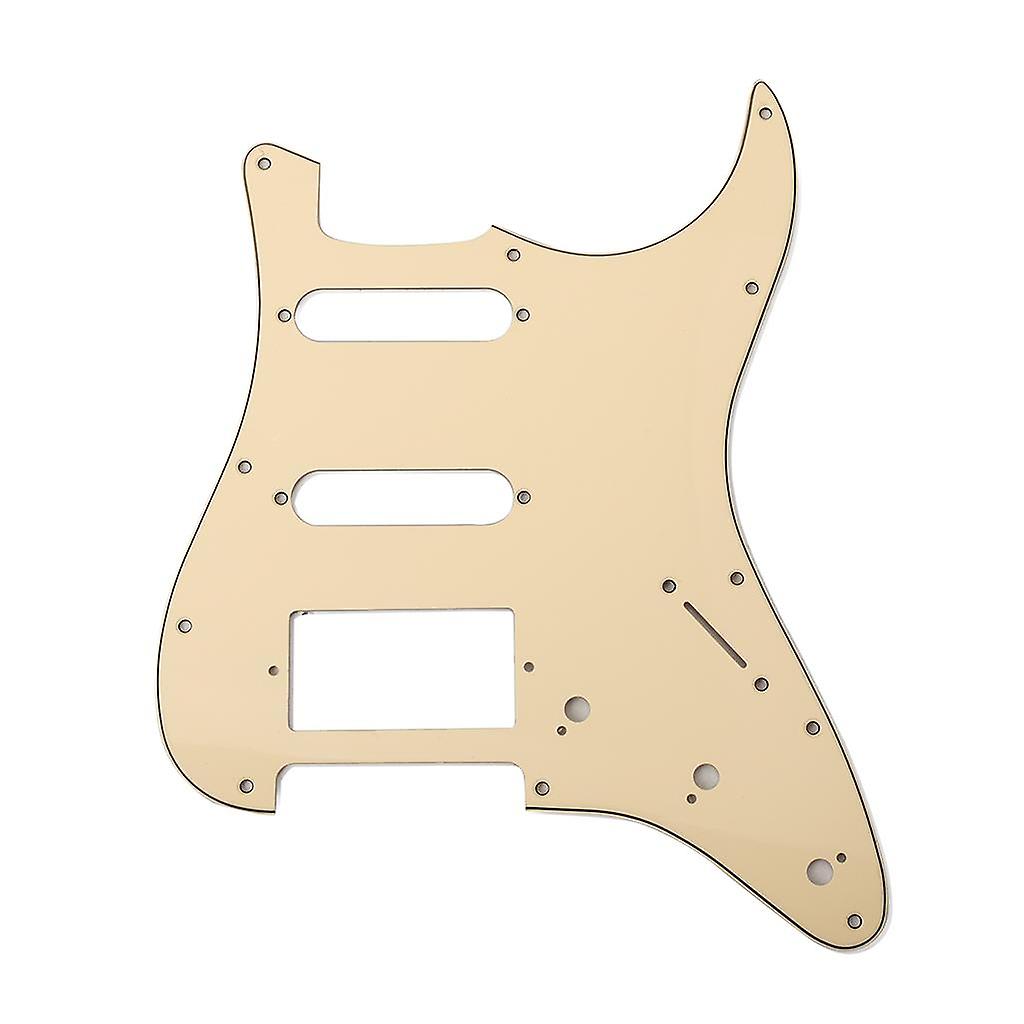 Prewired 3-ply Pickguard Scratchplate SSH for ST Style Guitar Light Green