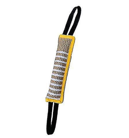 Dog Tug Toy, Dog Bite Jute Pull Toy With 2 S, Interactive Play Toys *chyi