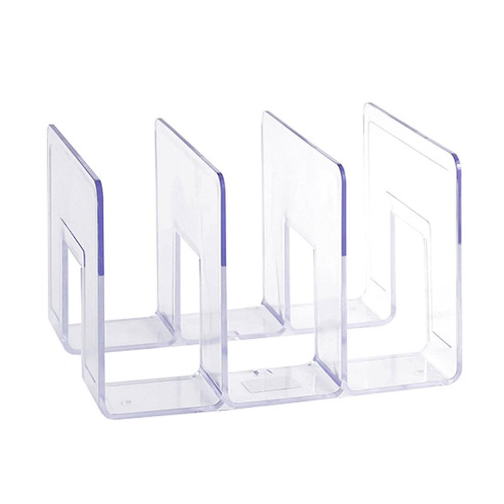 Vertical Multi-Layer File Folder Organizer Books Holder Rack Home Tabletop