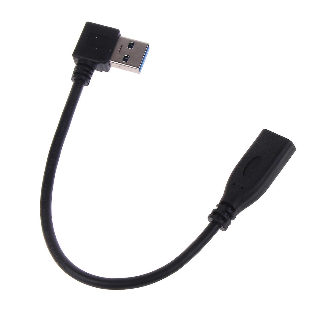 5Gbps Usb3.0 To Type-C Bus Usb3.1 To Usb-A Elbow Data Charging Converter Cable