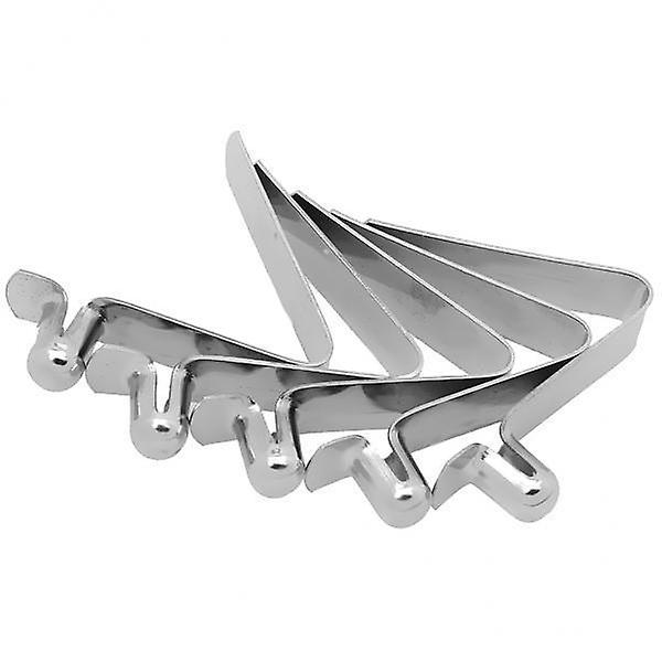 18x5pcs Kayak Paddle Push Button Snap Button Tent Toldo Poste 6MM x 7MM plata