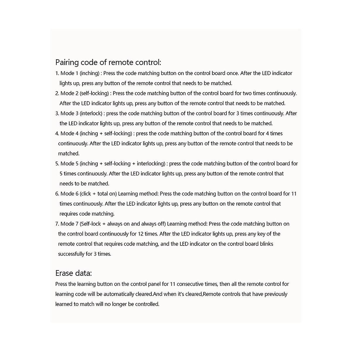 8 Channel Wireless Rf Remote Control Switch 12V/24V/36V 433MHz Remote Cont Wireless Remote Motor Co