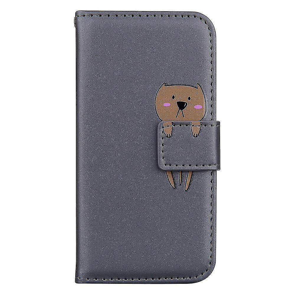 Compatible With Xiaomi Redmi 10/10 Prime Case Shockproof Funny 3d Animal Dog Flip Pu Leather Cute Ma