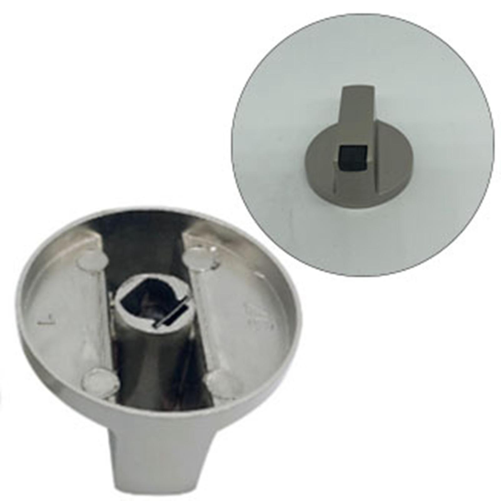 8PCS Stove Knobs 6mm Metal Rotary Gas Range Switch for Kitchen Cooktop Machine Control Replacement 