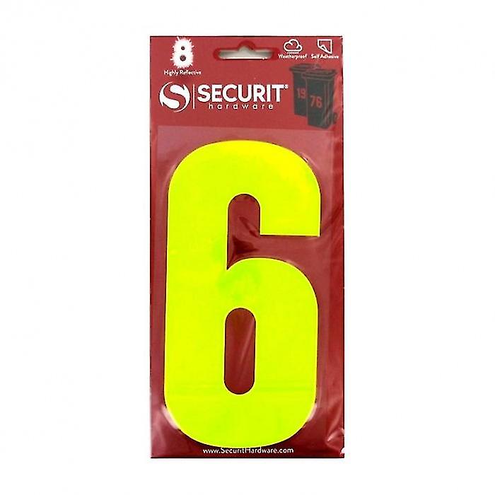 Securit 6 Hi-Vis Bin Number
