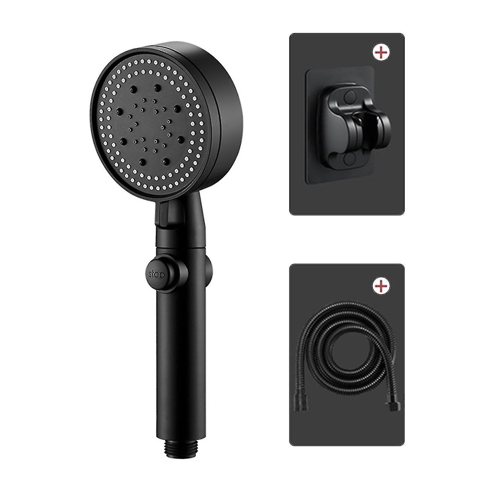 Multi-functional High Pressure Shower Head With 5 Modes,high Pressure Handheld Shower Head With On/off Switch