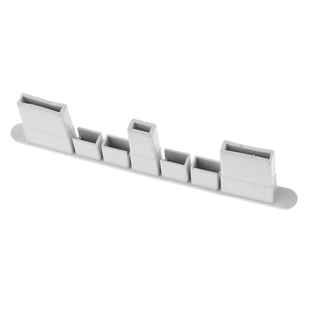 PVC End Cap Bottom Sub for Kayak Canoe Rubber Dinghy Stuffing Model 1(Gray)